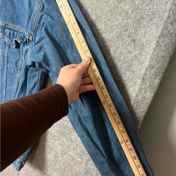 Levi's Men's Size XL Classic Blue Denim Jacket - Picture 4 of 6